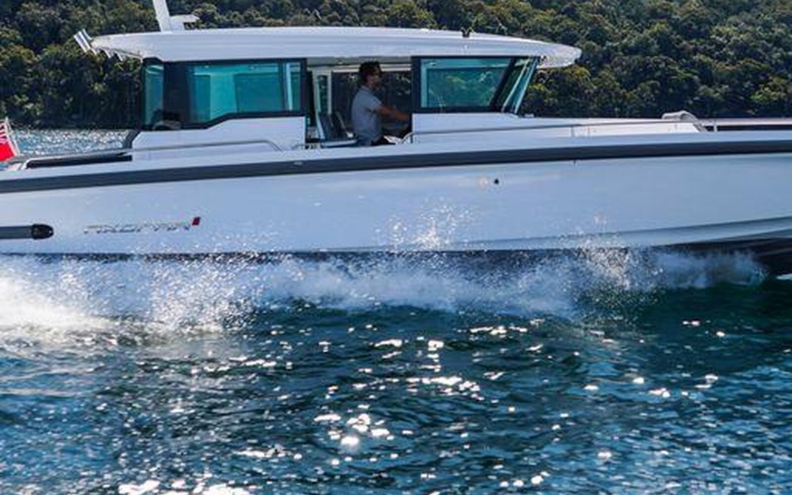 2023 Axopar 37 XC Cross Cabin Wet Bar For Sale Jeff Brown Yachts