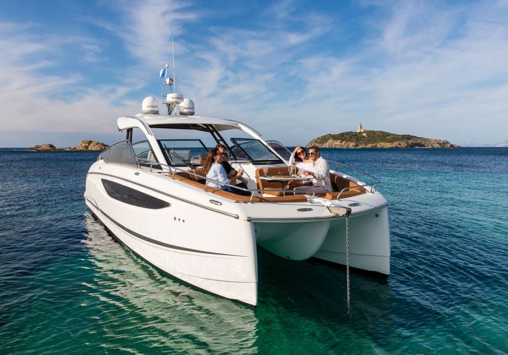 Distinctive Catamaran Presence